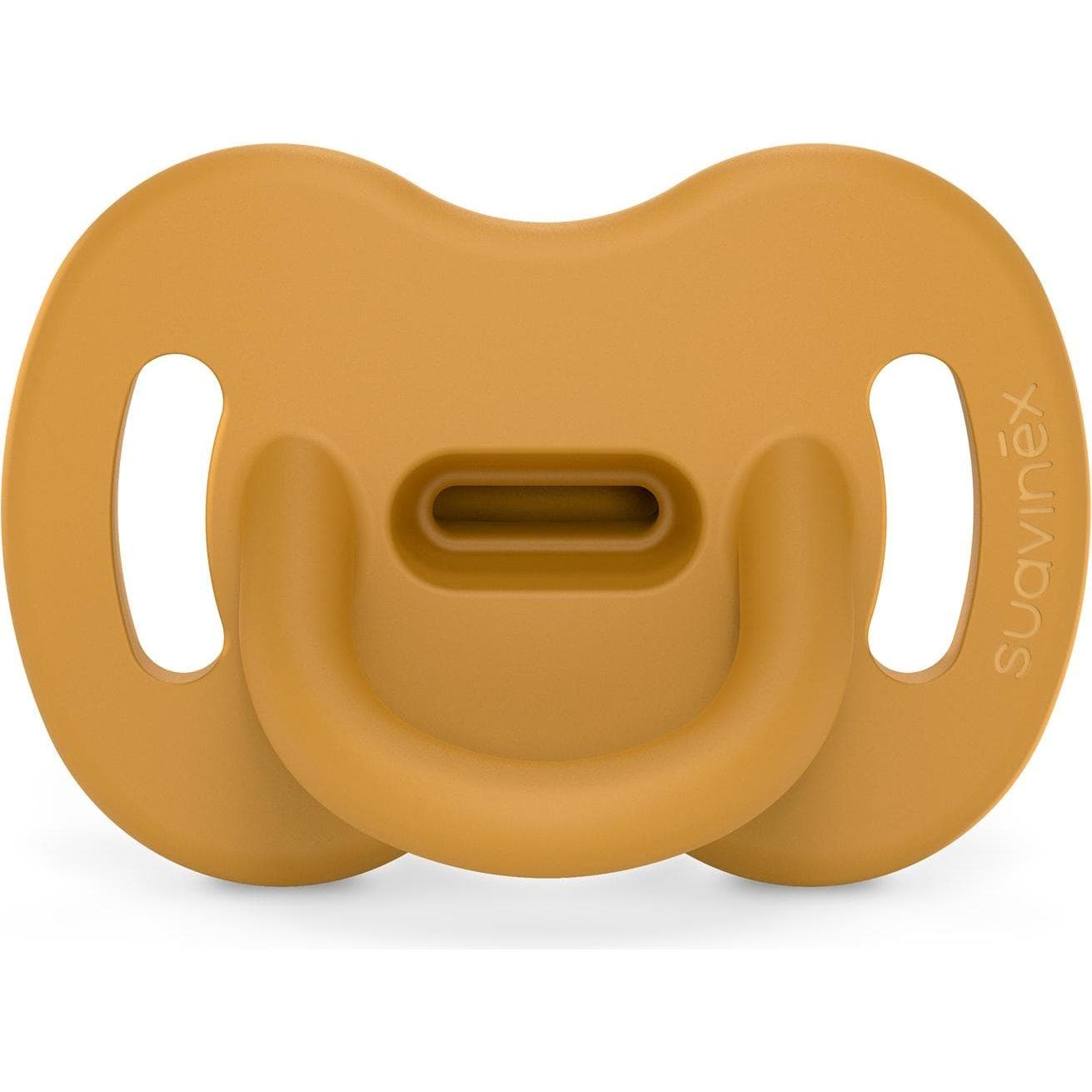 Suavinex, Nuggi, Omkeerbare fopspeen SX Pro 0-6M mosterdgeel (0 - 6 Maanden)