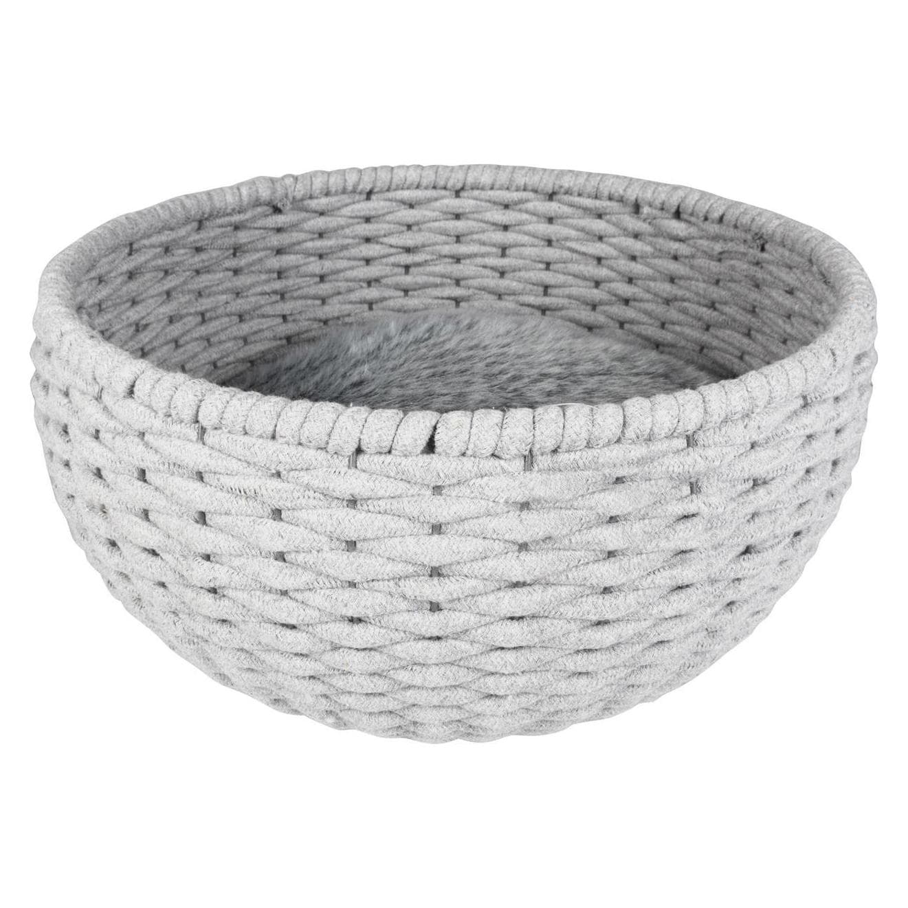 EBI Duvo+ Oestermandje Rond met Katoenen Touw (Hond, Kat), Hondenbed + Kattenbed