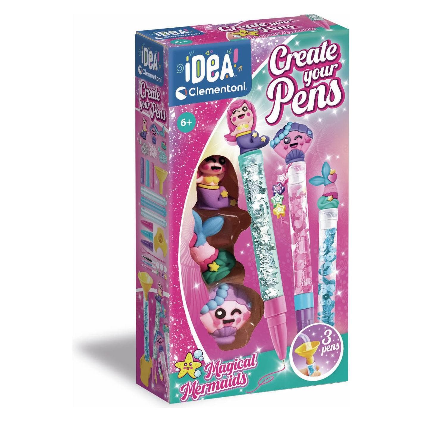 Clementoni Idea - Mini Lab Penne Mermaid