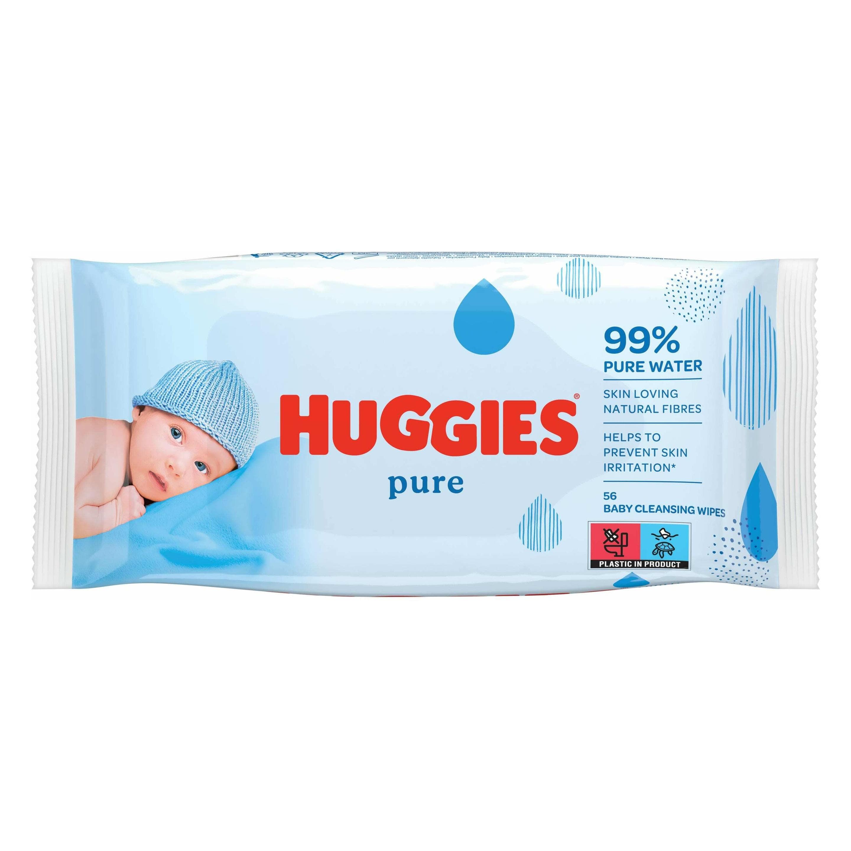 Huggies Zuivere vochtige doekjes (1 x 56 Pcs.)