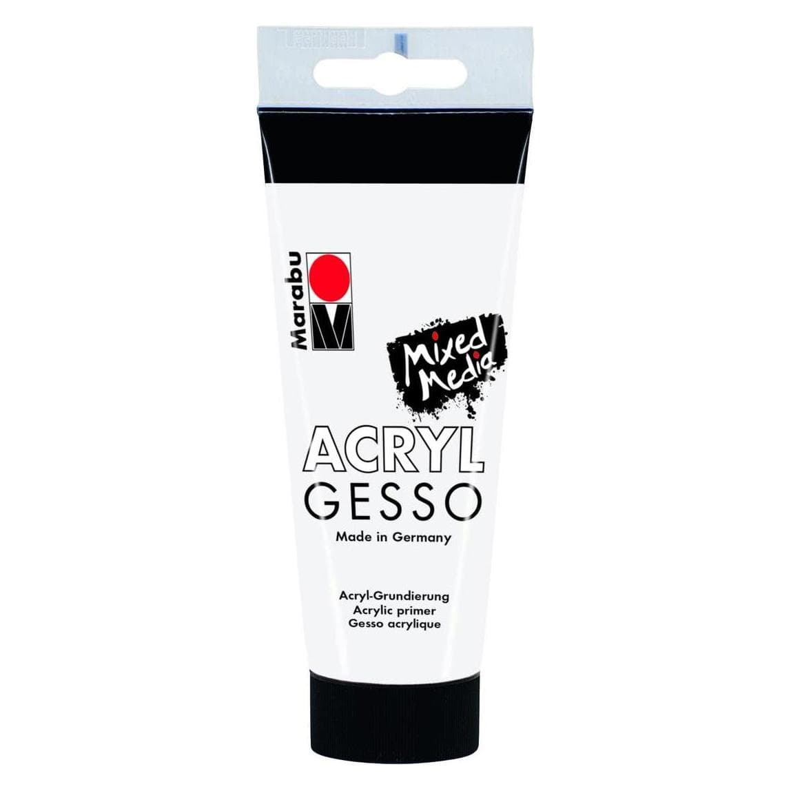 6x Marabu, Kleuren + verf voor doe-het-zelvers, Acryl gesso (100 ml)