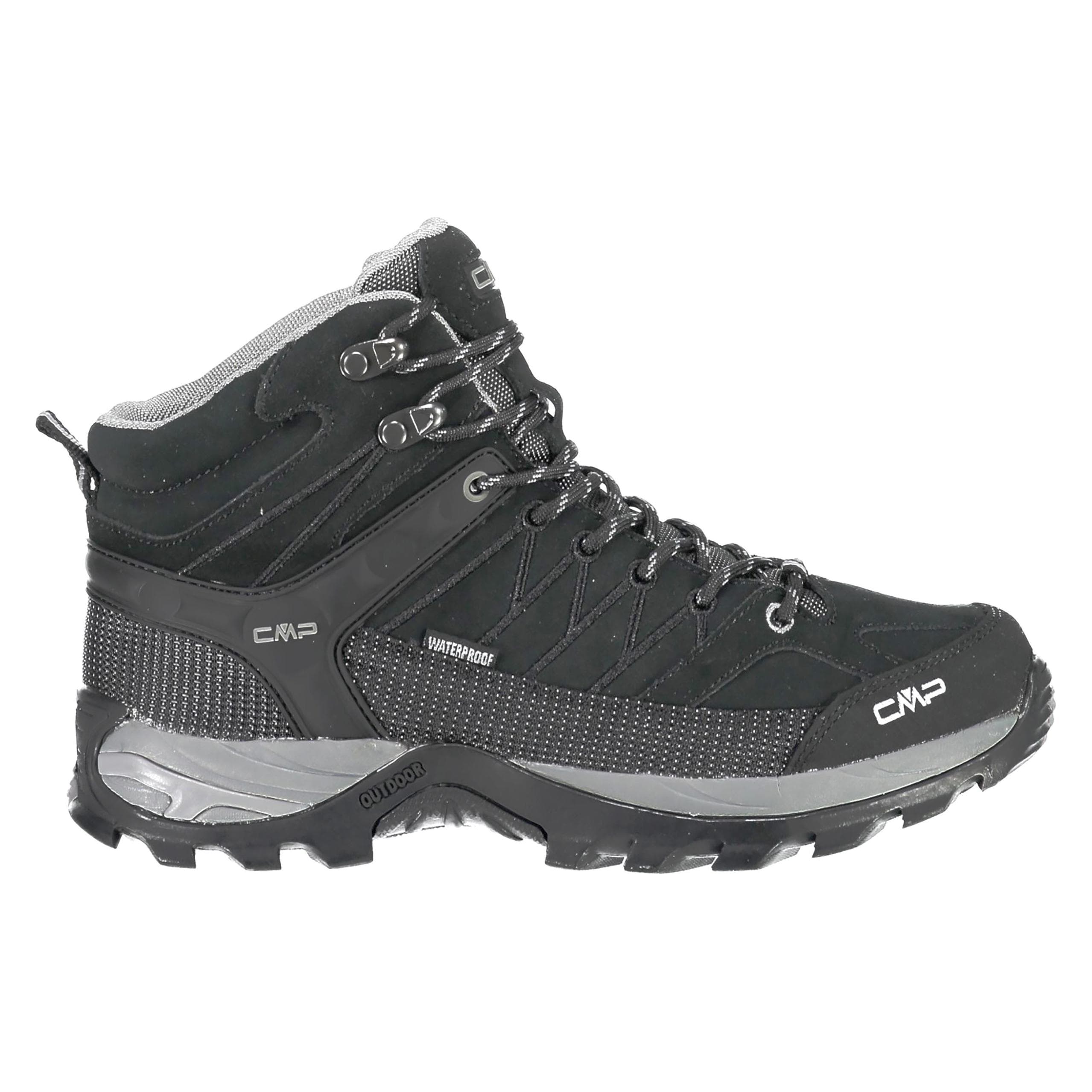 CMP Campagnolo, Mannen, Wandelschoenen, Rigel Mid WP Trekkingschoenen (45), Zwart