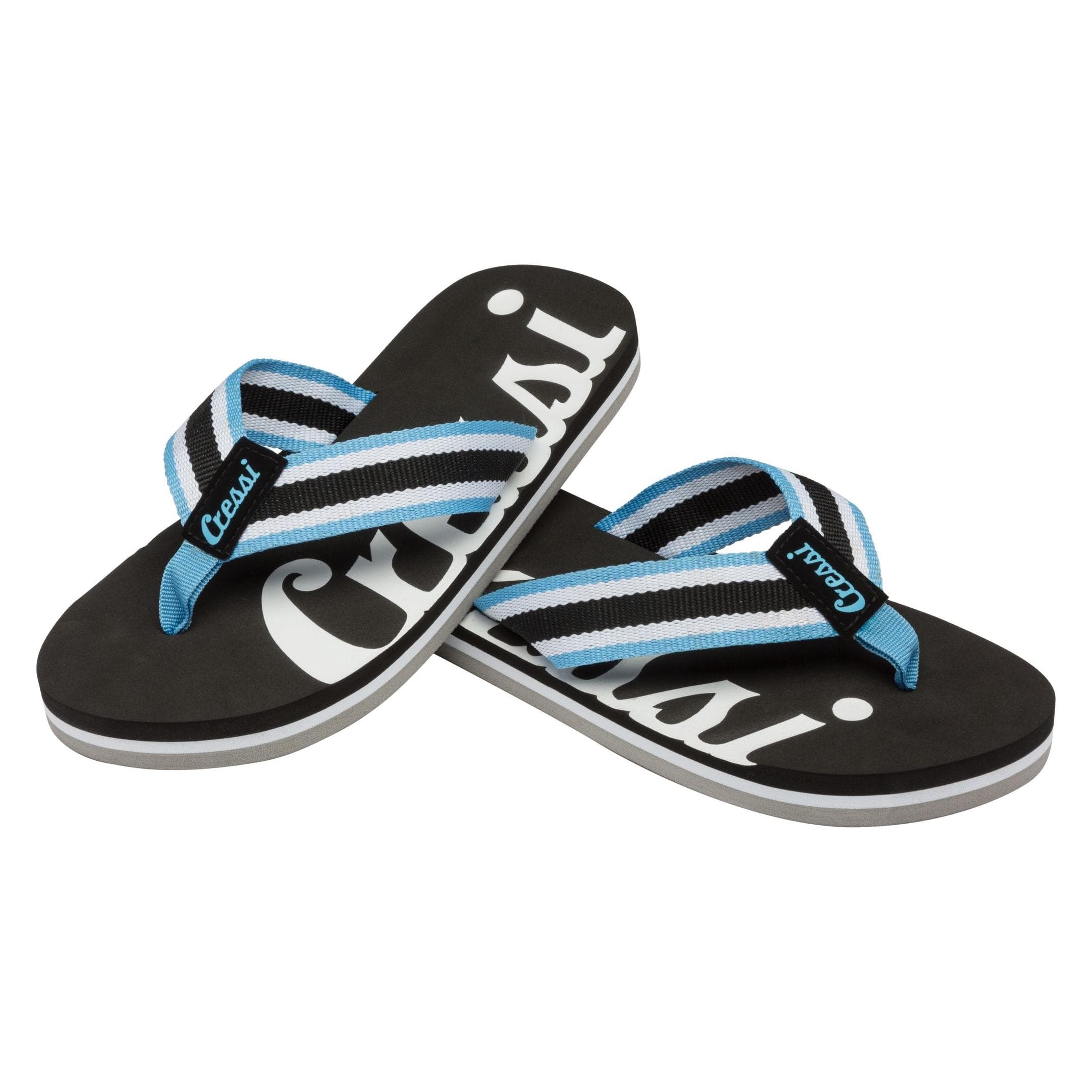 Cressi, Unisex, Flip-flop, Portofino, Blauw, Zwart, (44)