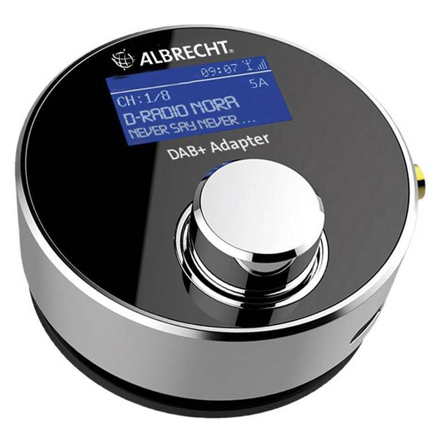 Albrecht DR 54 (DAB, DAB+), Radio, Zilver, Zwart