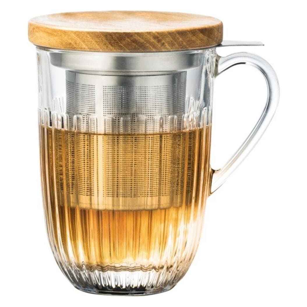 La Rochère Theeglas met theefilter OUESSANT, Kopje, Transparant