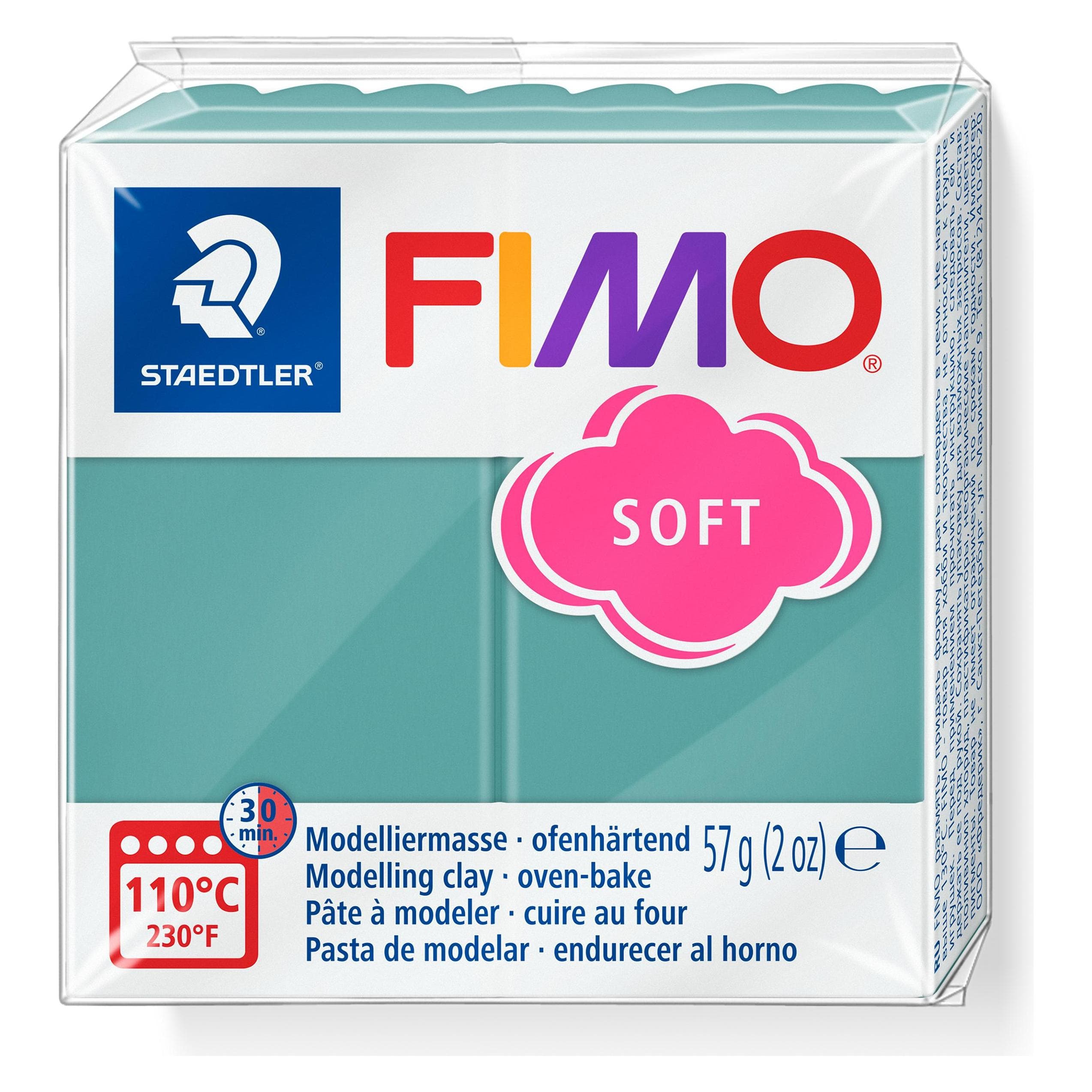 Fimo, Boetseerklei, Zachte boetseerklei Trend Zeegolf 57gr.
