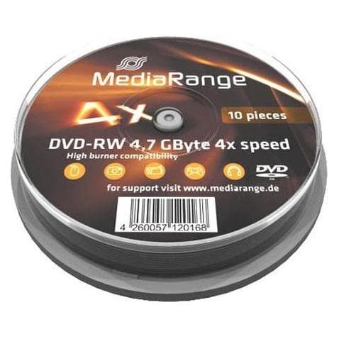 MediaRange MR450 (10x), Optische gegevensdrager