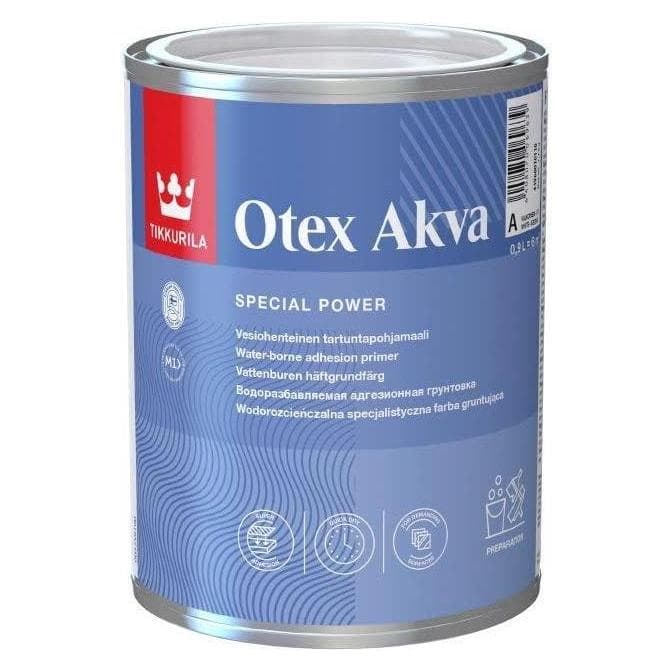Tikkurila, Primer + Basis, PRIMER OTEX AKVA 0,9L AP (Kleurloos)