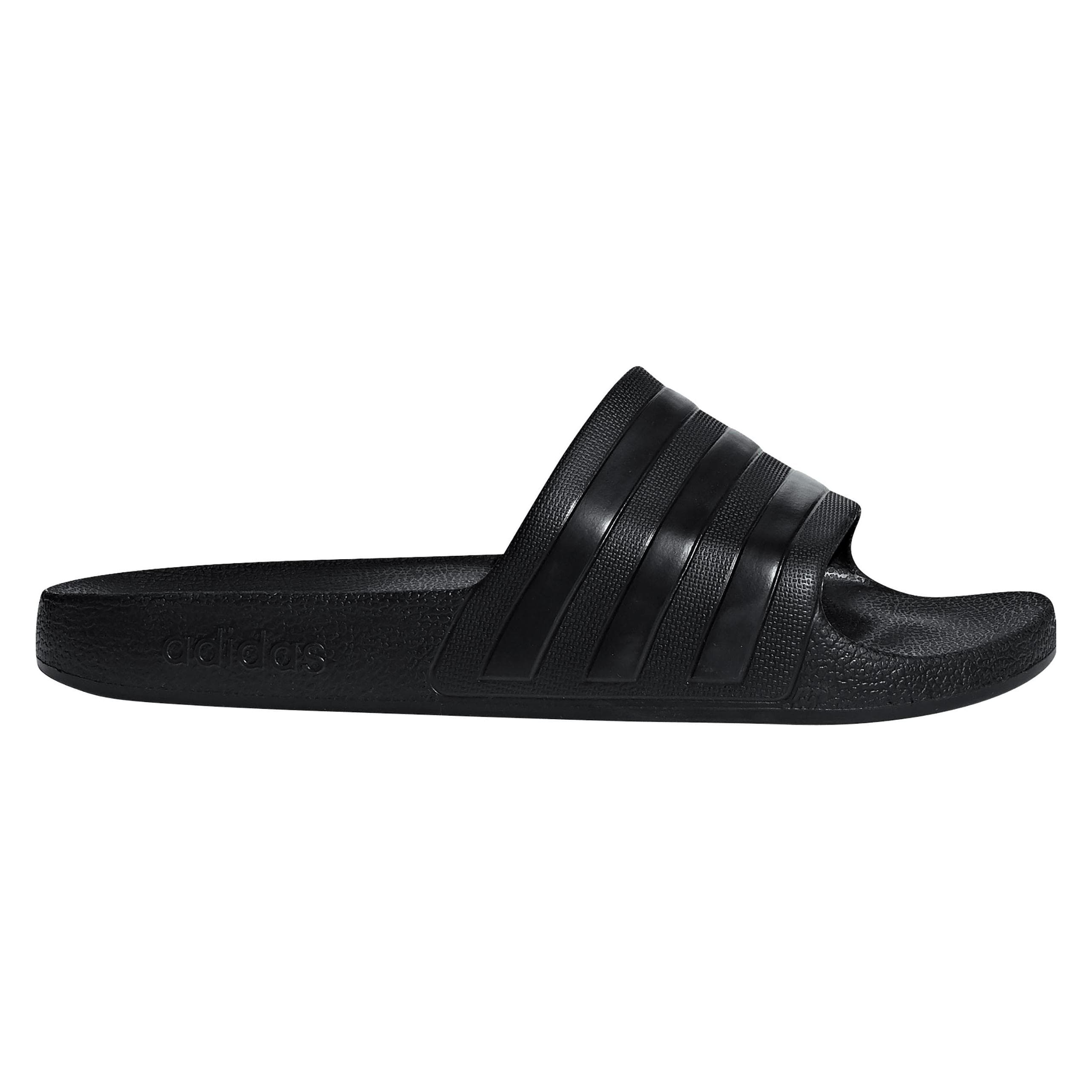 Adidas, Mannen, Pantoffels, Muiltjes, Zwart, (42)
