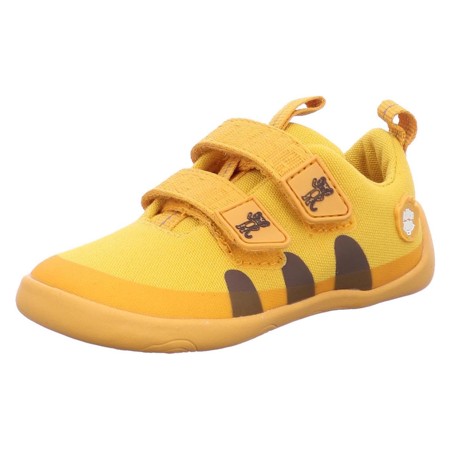 Affenzahn, Unisex, Hardloopschoenen, Kinderschoen voor blote voeten Cotton Lucky (30), Geel