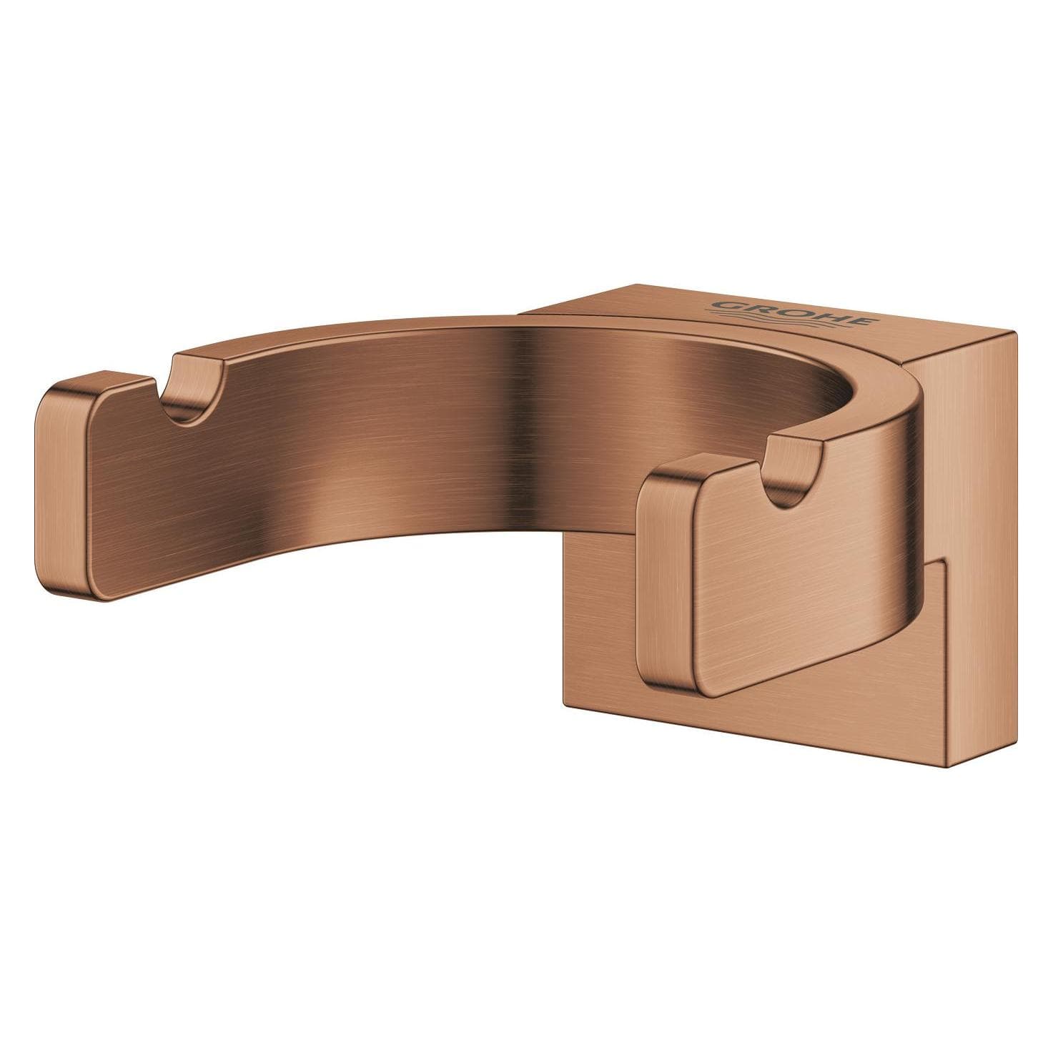 Grohe, Handdoekhouders + handdoekhaken, Haak Selection dubbel warm zonsondergang geborsteld 41049DL0