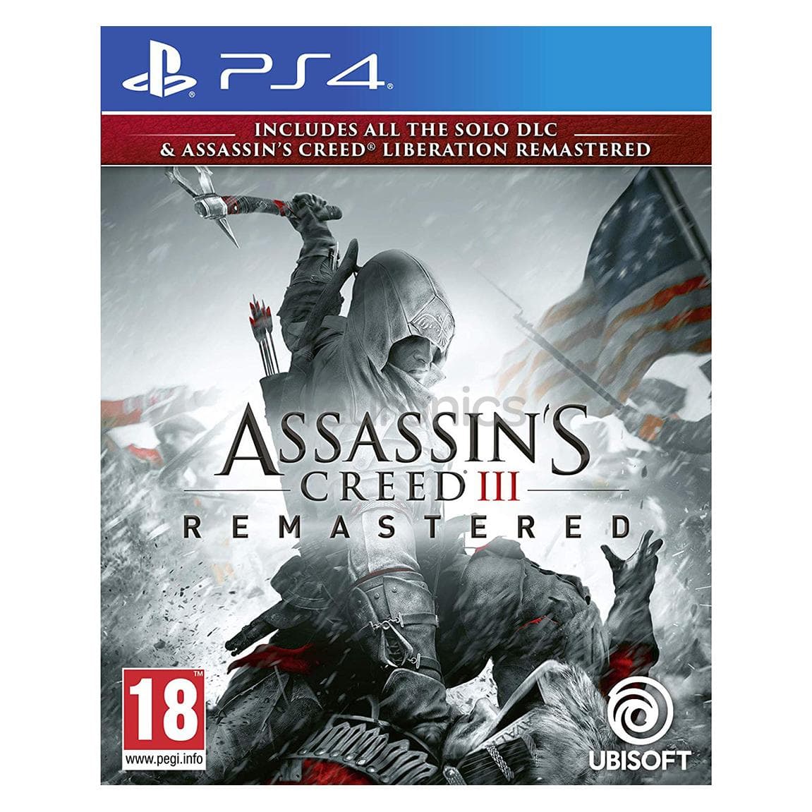 Ubisoft, Assassin's Creed III Remastered vernieuwd voor PlayStation 4