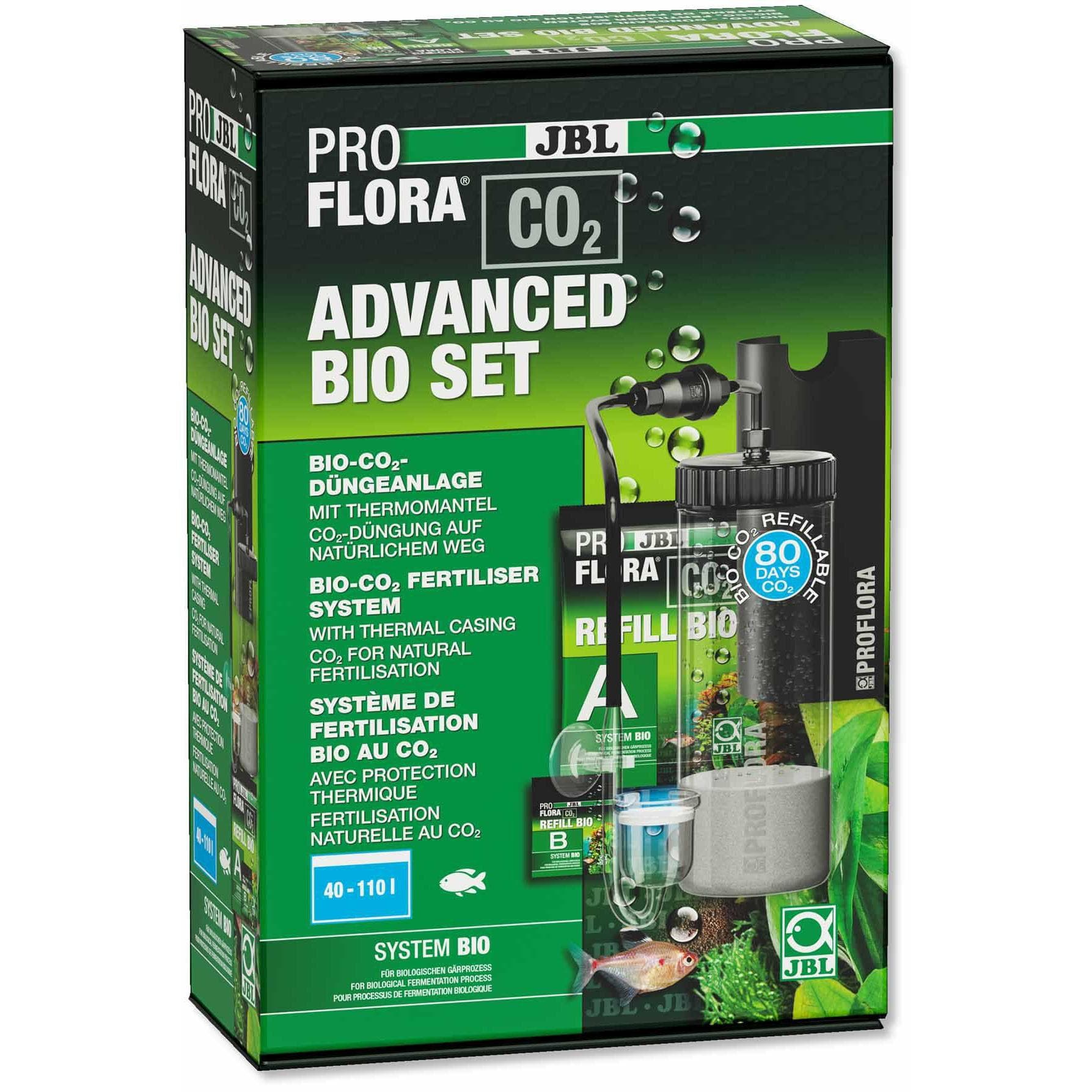 JBL Aquaristik und Terraristik ProFlora CO2 Advanced Bio Set (Aquarium Meststof), Verzorging van het aquarium