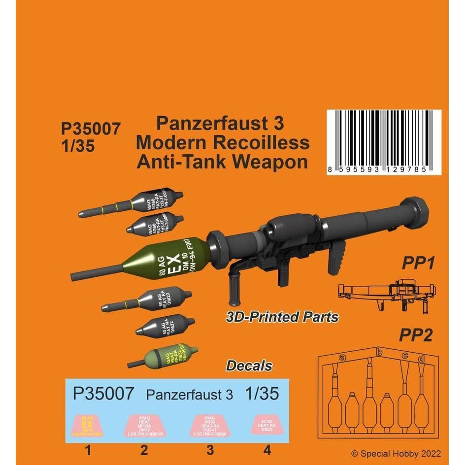 CMK Panzerfaust 3 - Modern terugstootloos antitankwapen