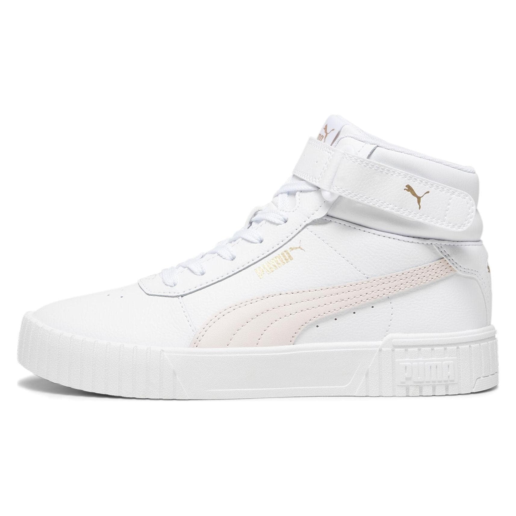 Puma, Vrouwen, Sneakers, Carina 2.0 Mid, Wit, (38.5)