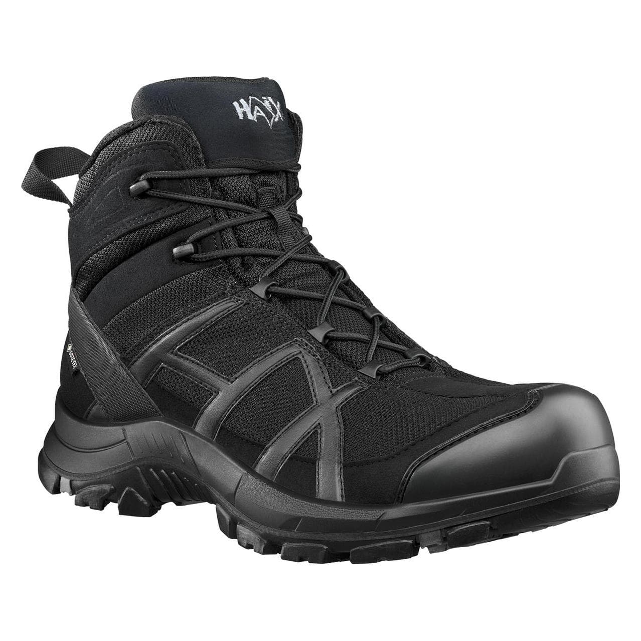 Haix, Werkschoenen, unisex S3 veiligheidsschoenen SAFETY 40 MID zwart maat UK 4 EU 36,5 (S3, 36.5, 37)