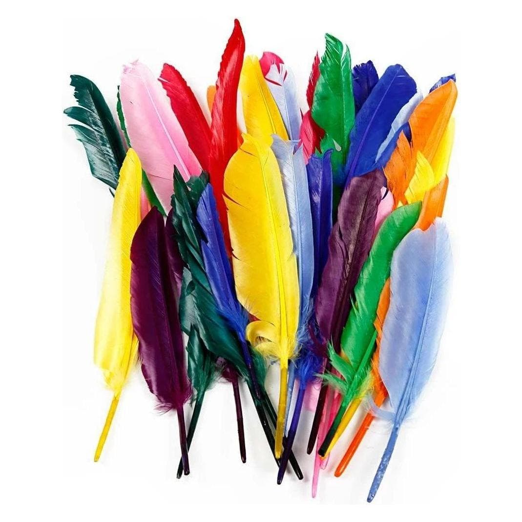 Creativ Company, Natuurlijke materialen, Veren 17 - 20 cm 250 stuks