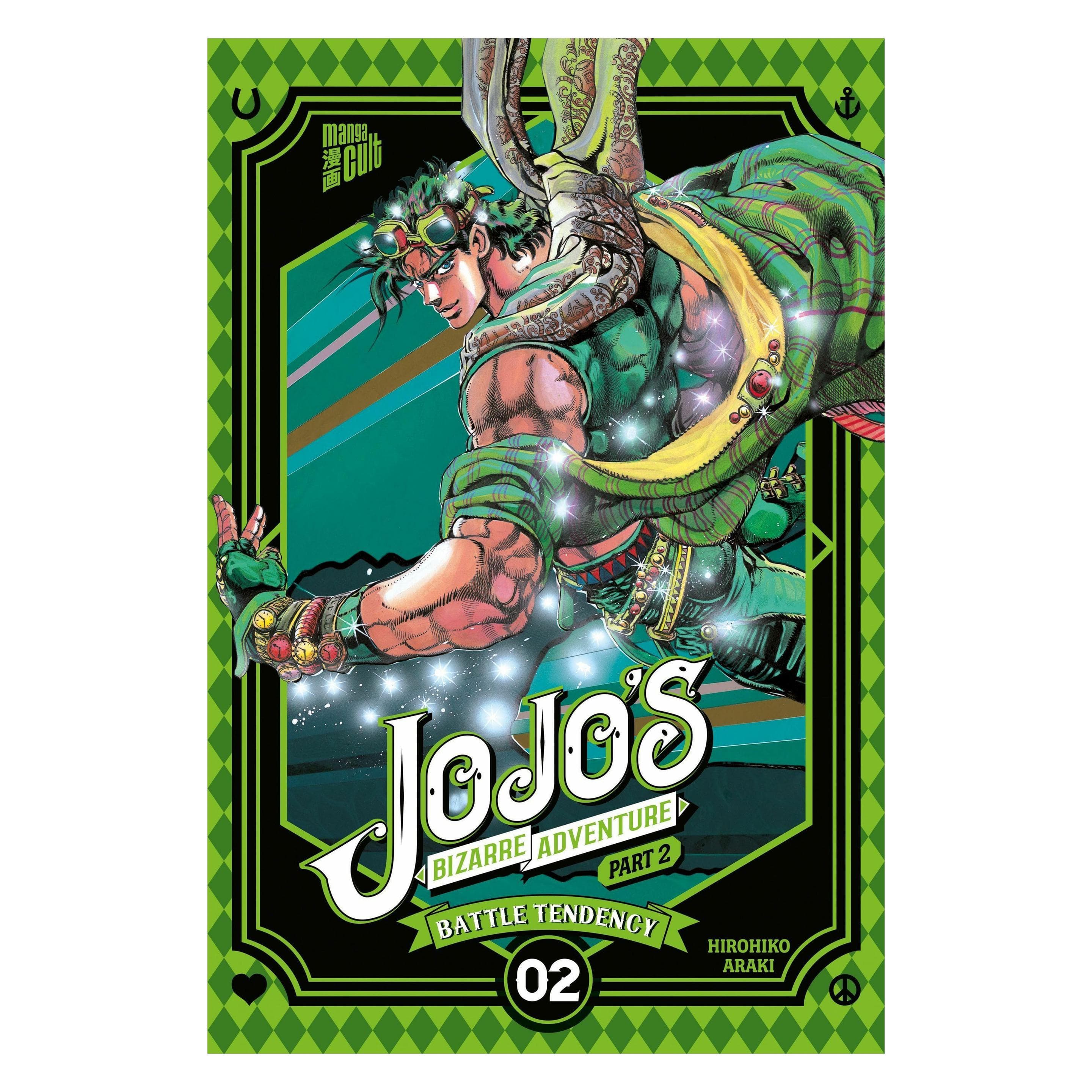 JoJo's Bizarre Adventure - Part 2: Battle Tendency 2, Fictie van Hirohiko Araki