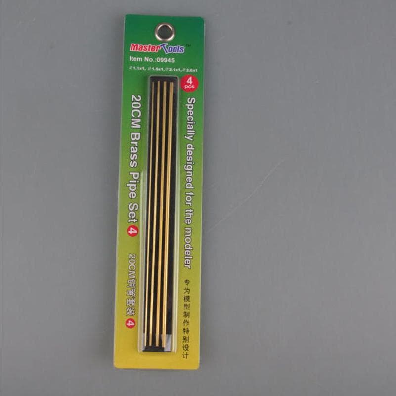 Master Tools 20CM Messing pijp / Messing pijpenset 4