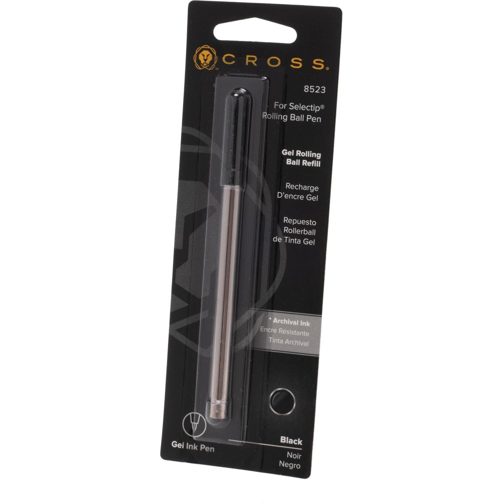 Cross, Vervangende cartridge, Vervangende patronen Rol (Zwart, 0.70 mm, 1 Pcs.)