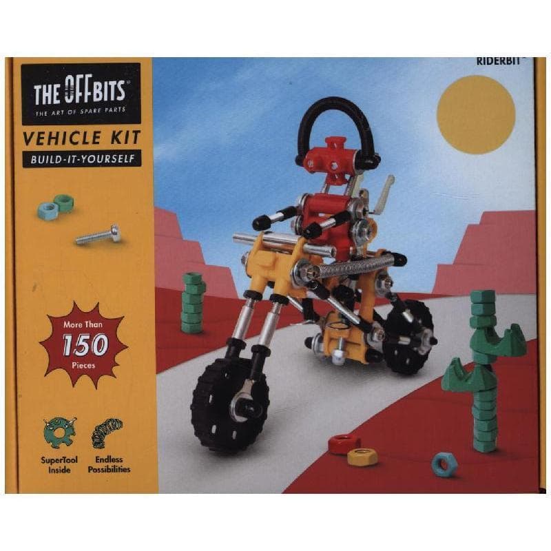 The Off Bits RiderBit, Motorrijder, meer dan 150 onderdelen