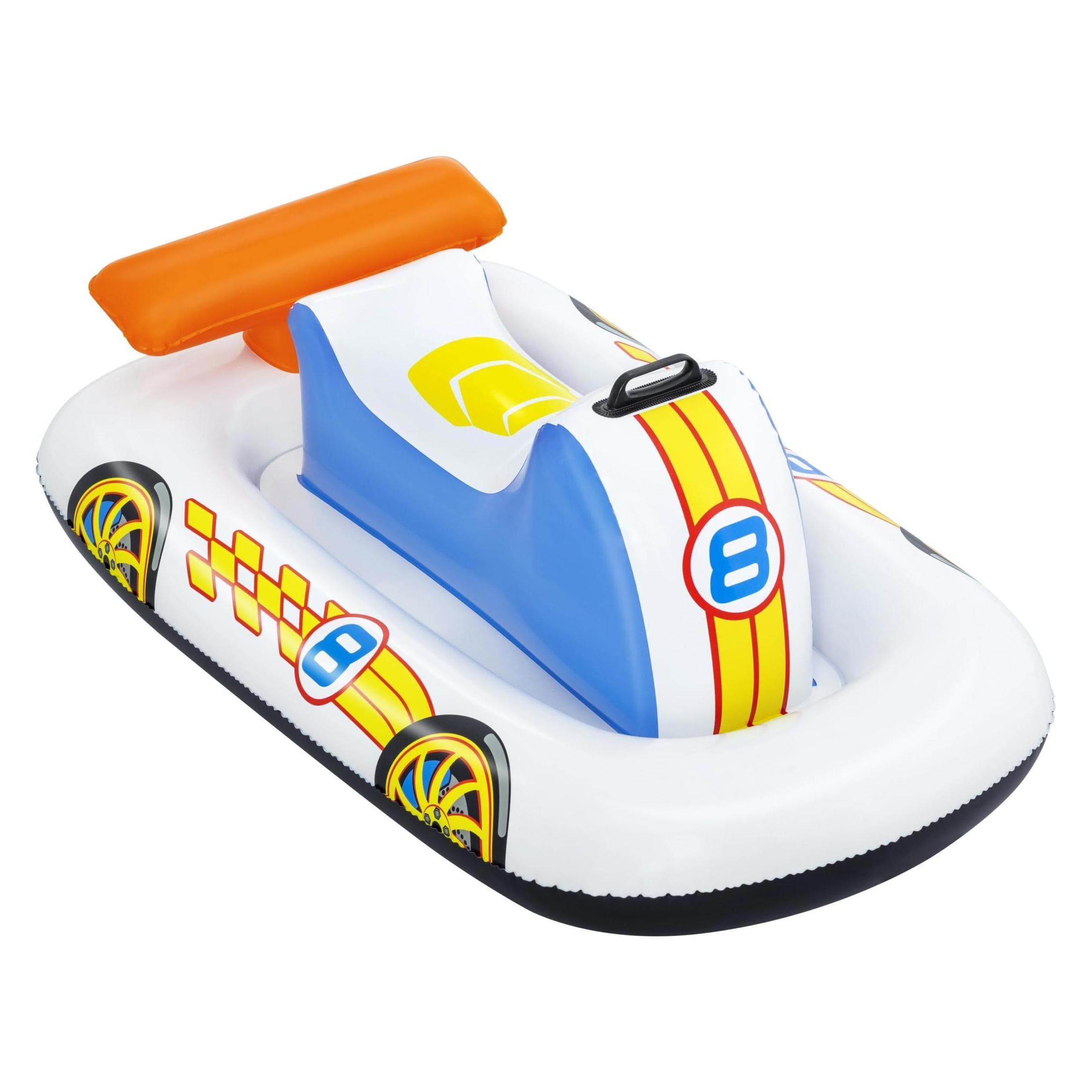 Bestway Opblaasbaar vlot voor kinderen Sportwagen, 110x75 cm