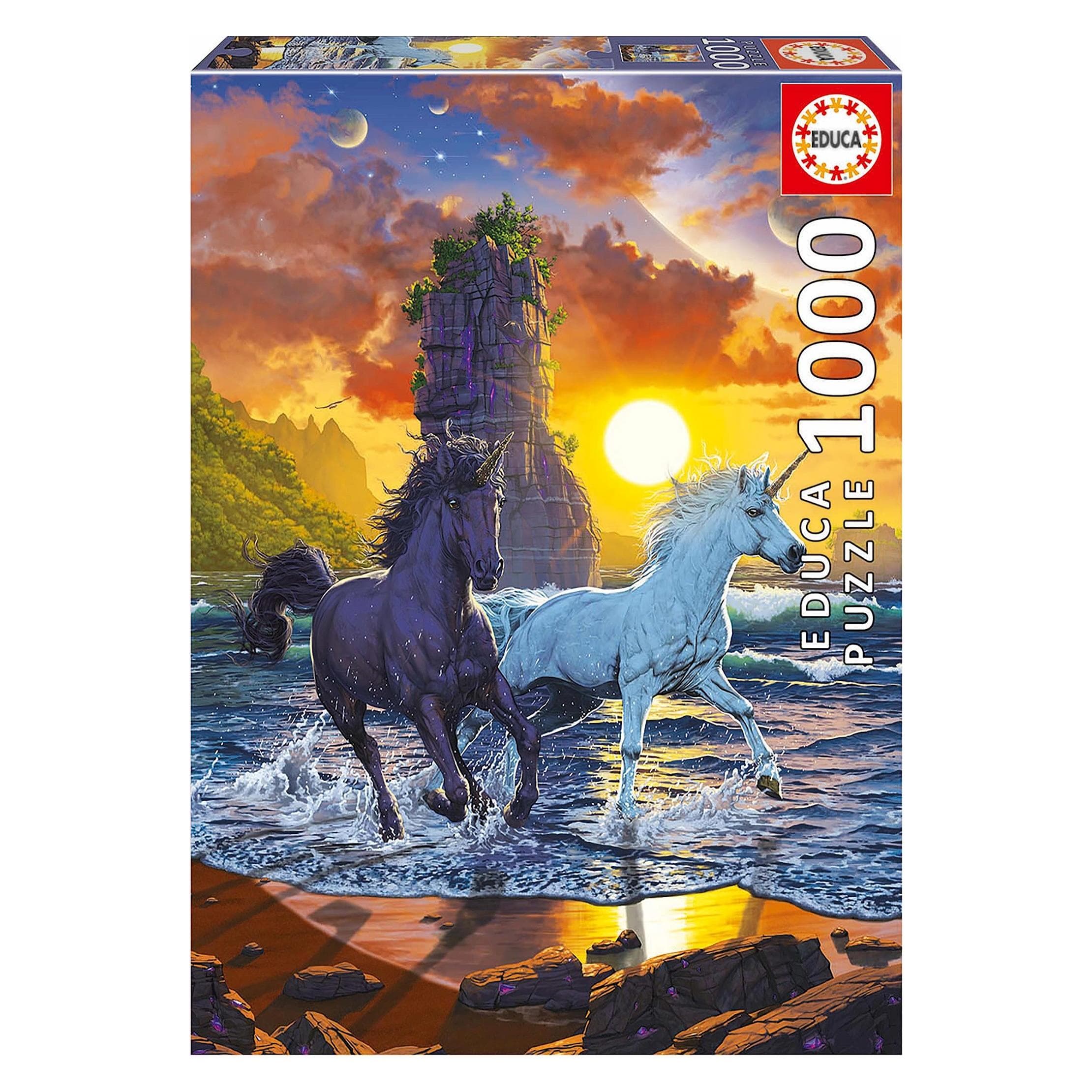 Educa Eenhoorns Vincent Hie puzzel (1000 onderdelen)