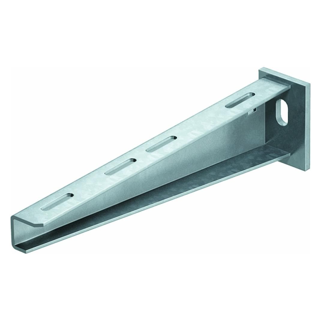OBO Bettermann, Planksteunen, AW 30 11 FT Wand-u.Stielausleger w. ** Hoofdplaat B110mm St FT 6419704