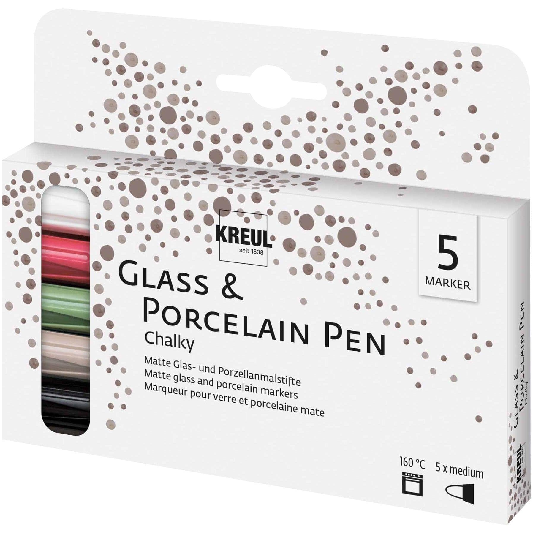 Kreul, Kleuren + verf voor doe-het-zelvers, Glas & Porselein Pen