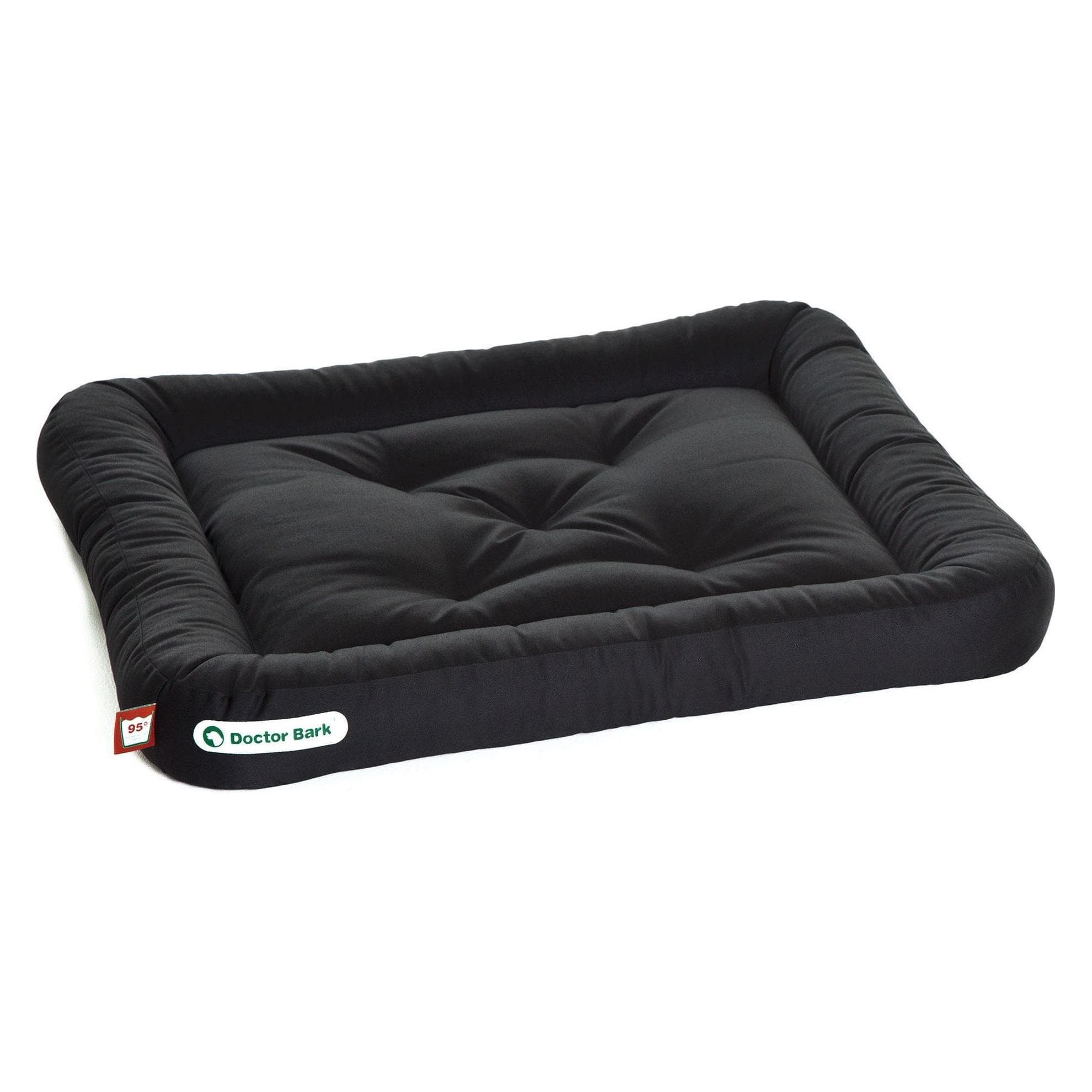 Doctor Bark Hondenkussen zwart M (Hond), Hondenbed + Kattenbed