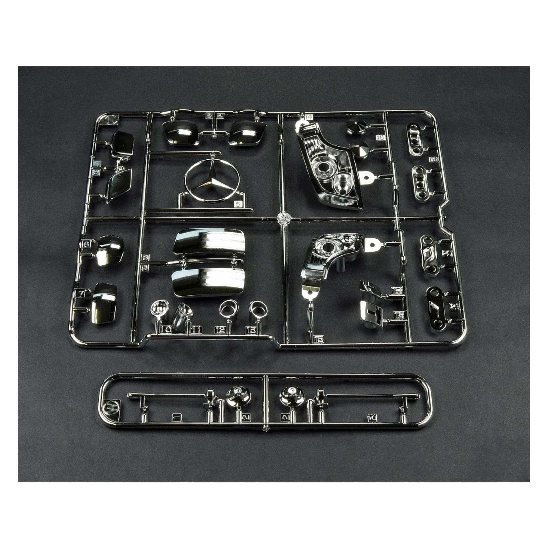 Tamiya N/W onderdelen licht inzetstukken MB Actros 56335