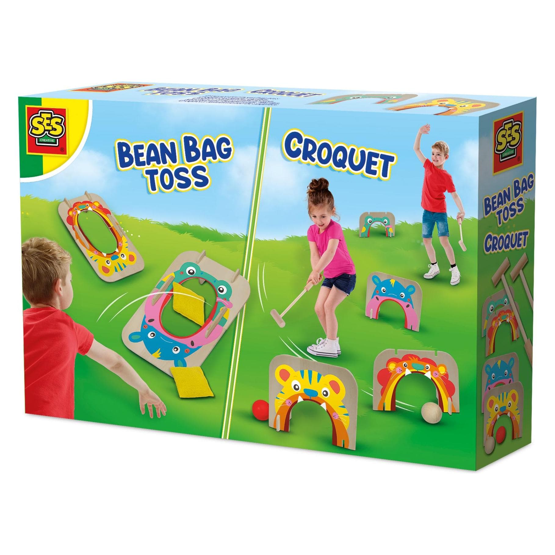 Ses Croquet en zitzak gooien