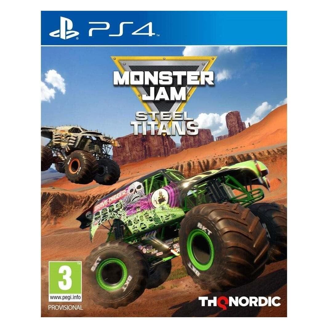THQ, Koch Media Monster Jam Steel Titans, PS4 Standaard Meertalig PlayStation 4