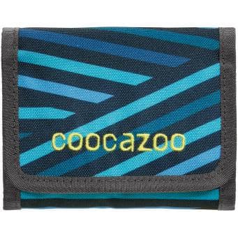 Coocazoo, Jongens, Portemonnee, CashDash Zebra Streep Blauw, Blauw