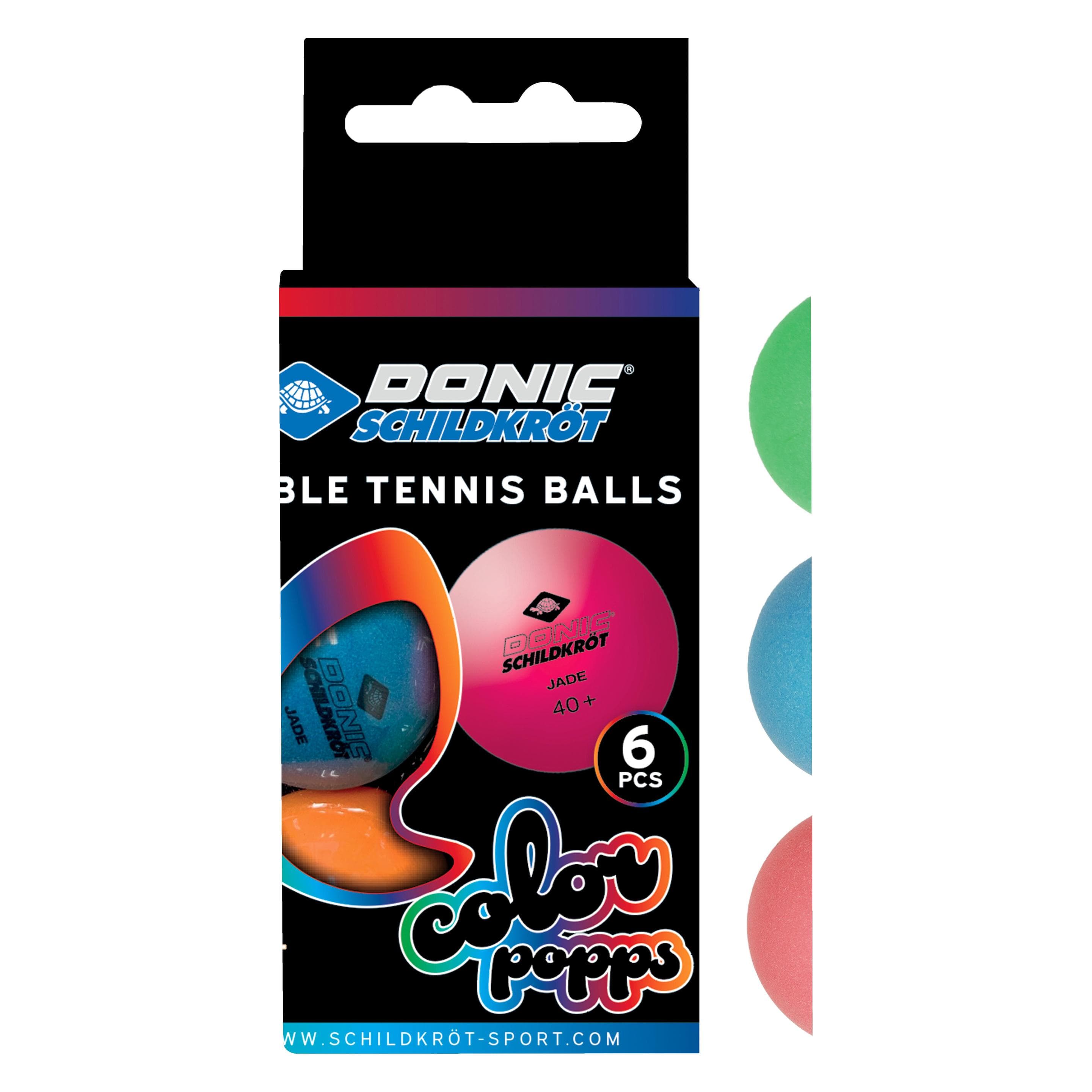 Donic Schildkröt, Tafeltennisbal, (6 Pcs.)