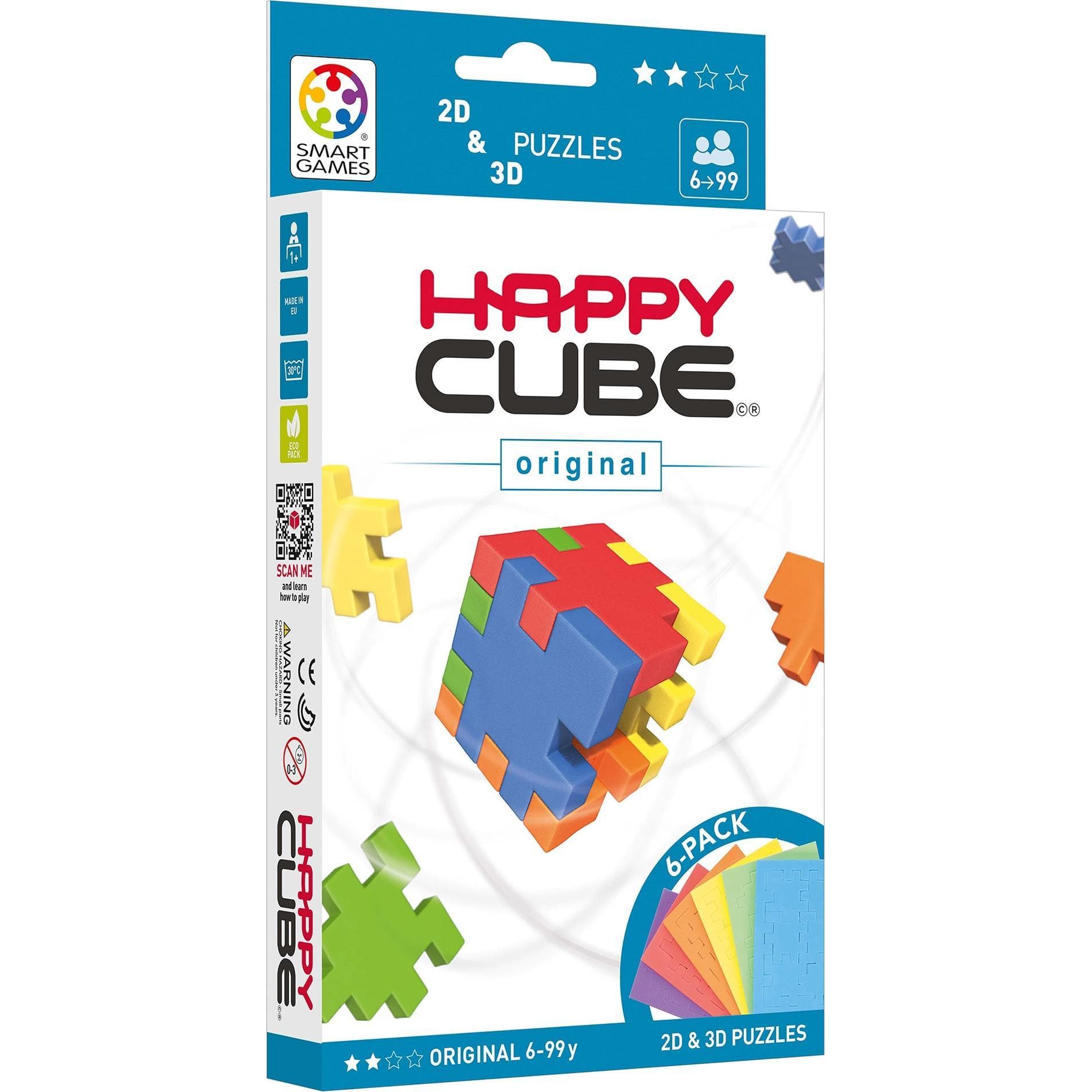 Happy Cube Origineel (6 onderdelen)