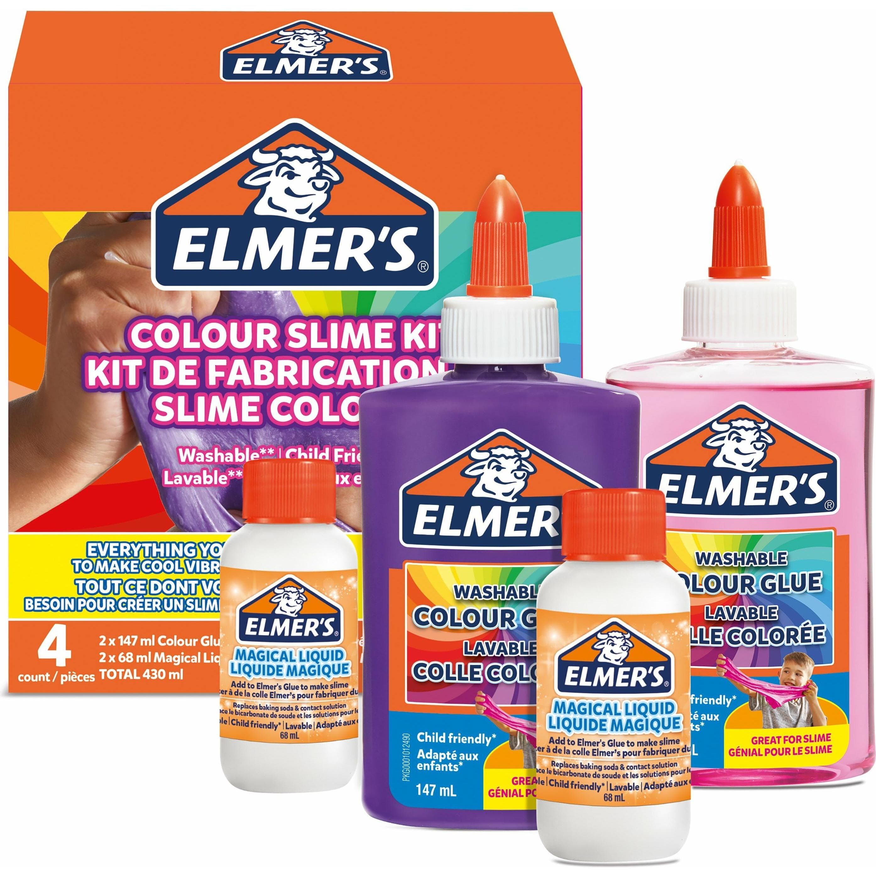 Elmer's, Zelfklevend, Slijm Kit Ondoorzichtig (570 g, 147 ml)