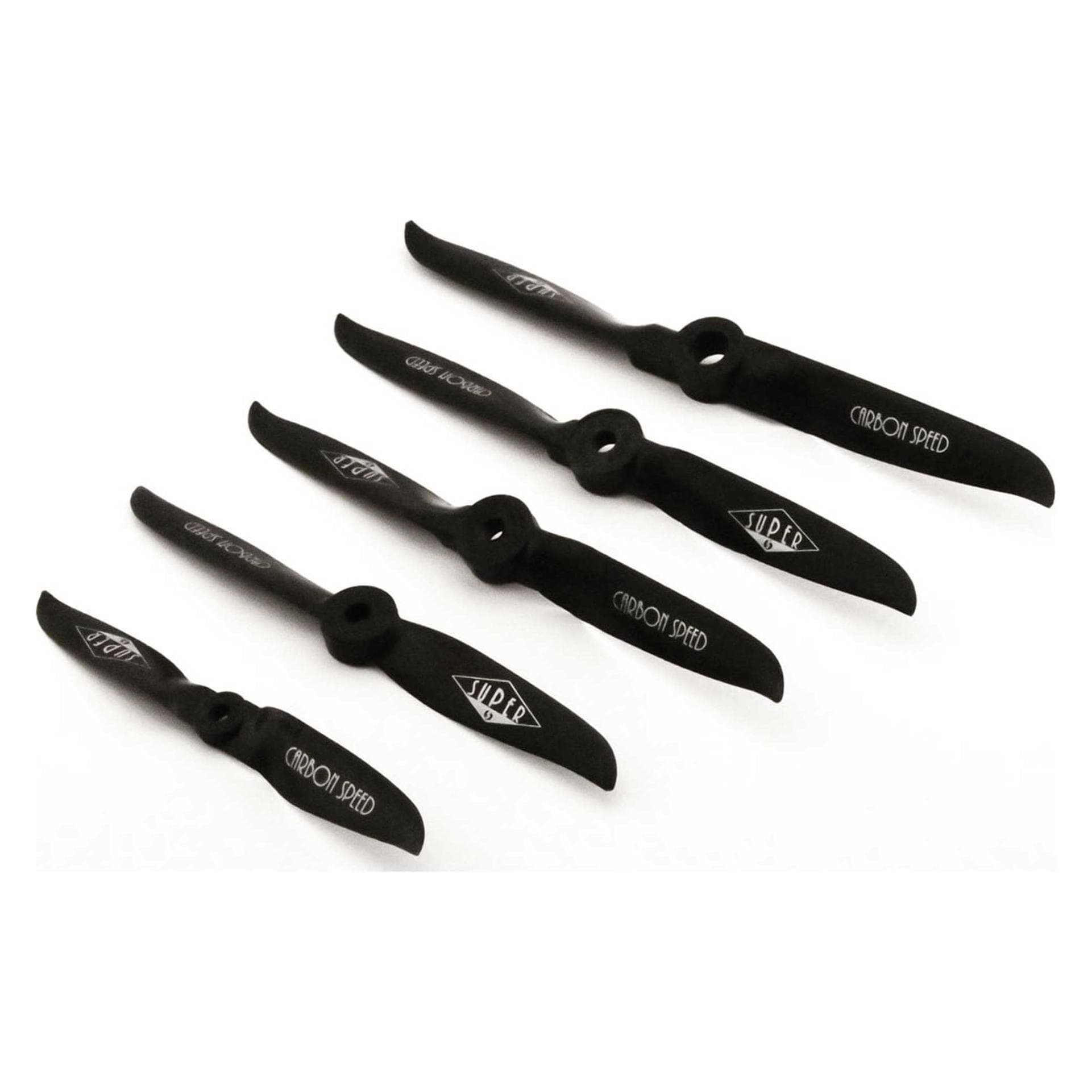 Super carbon speed 5,5x5,5" 14x14 cm zwart 1stk. propeller