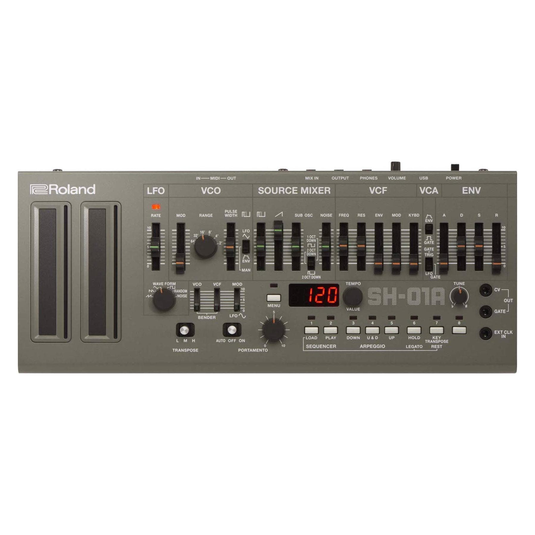 Roland SH-01A, Samenstellers, Grijs
