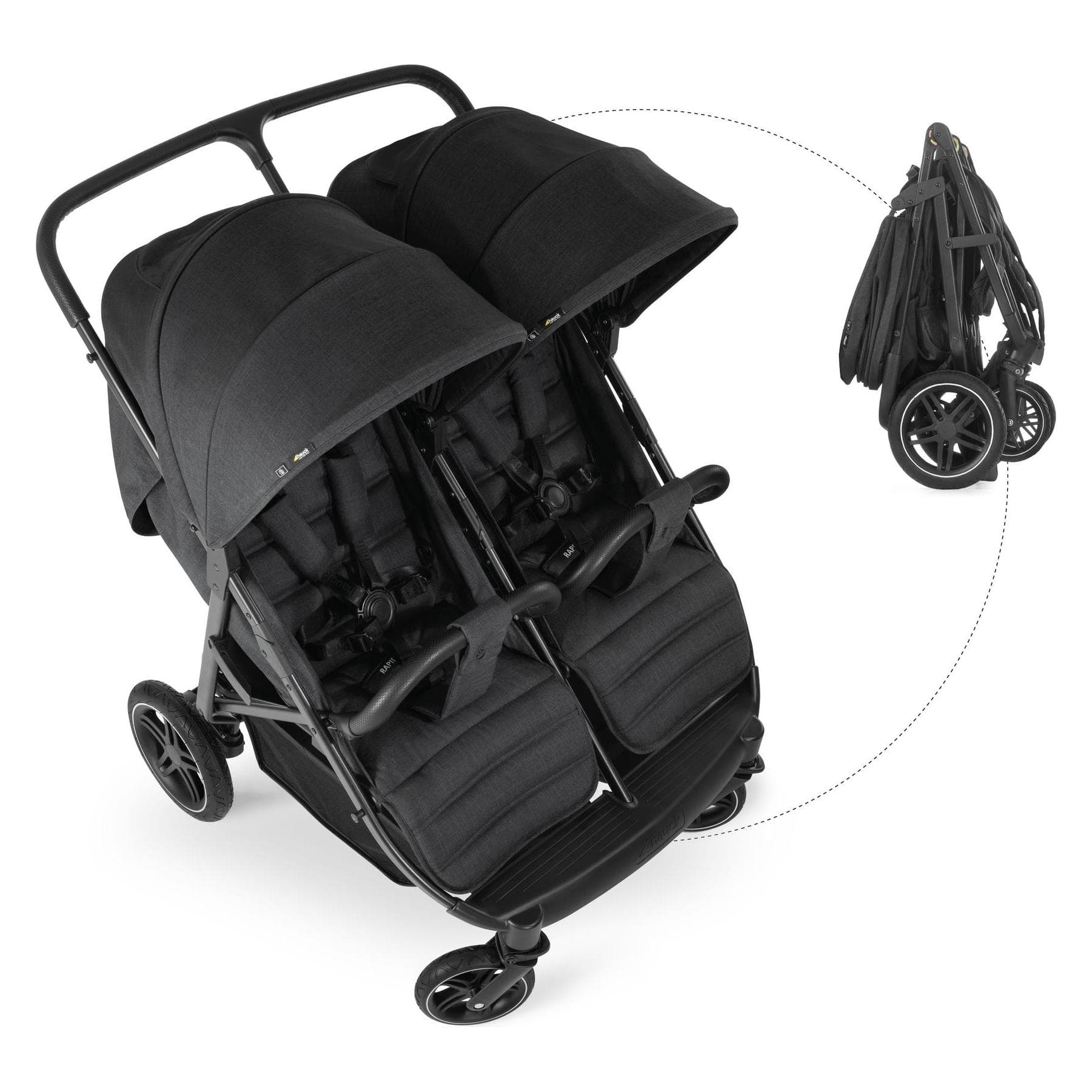 Hauck, Kinderwagen, Uptown Duo (0 Maanden - 3 Jaren)