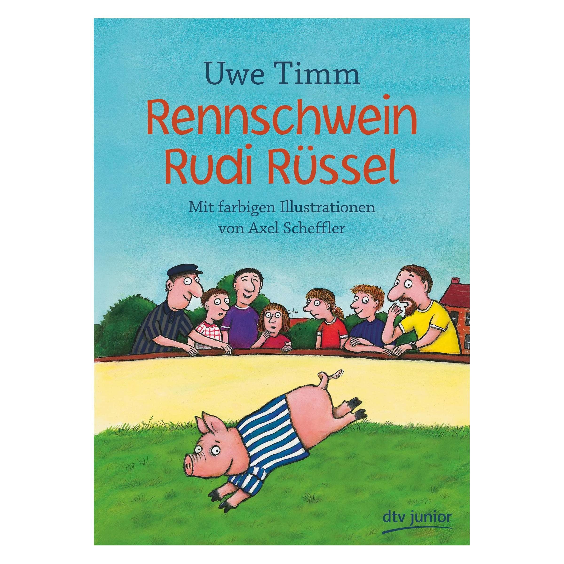 Rennschwein Rudi Rüssel, Kinderboeken van Axel Scheffler, Uwe Timm