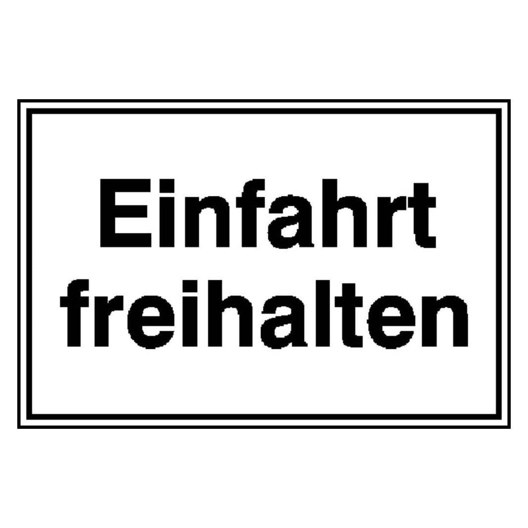 SafetyMarking, Veiligheidsmarkeringen, Houd de oprit vrij bord