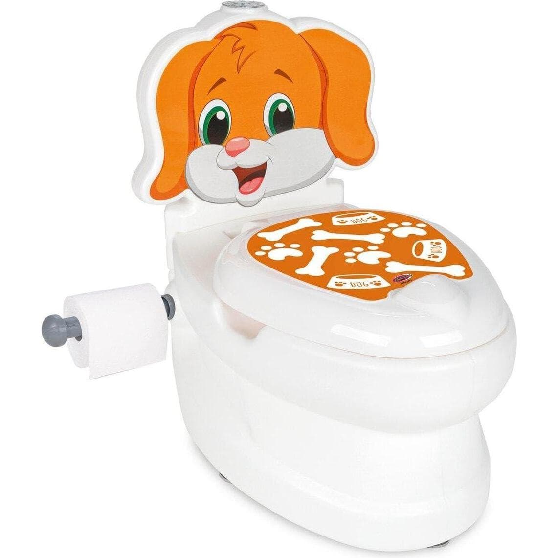 Jamara, Toilet trainer, My Little Toilet Dog met doorspoelgeluid en toiletpapierhouder