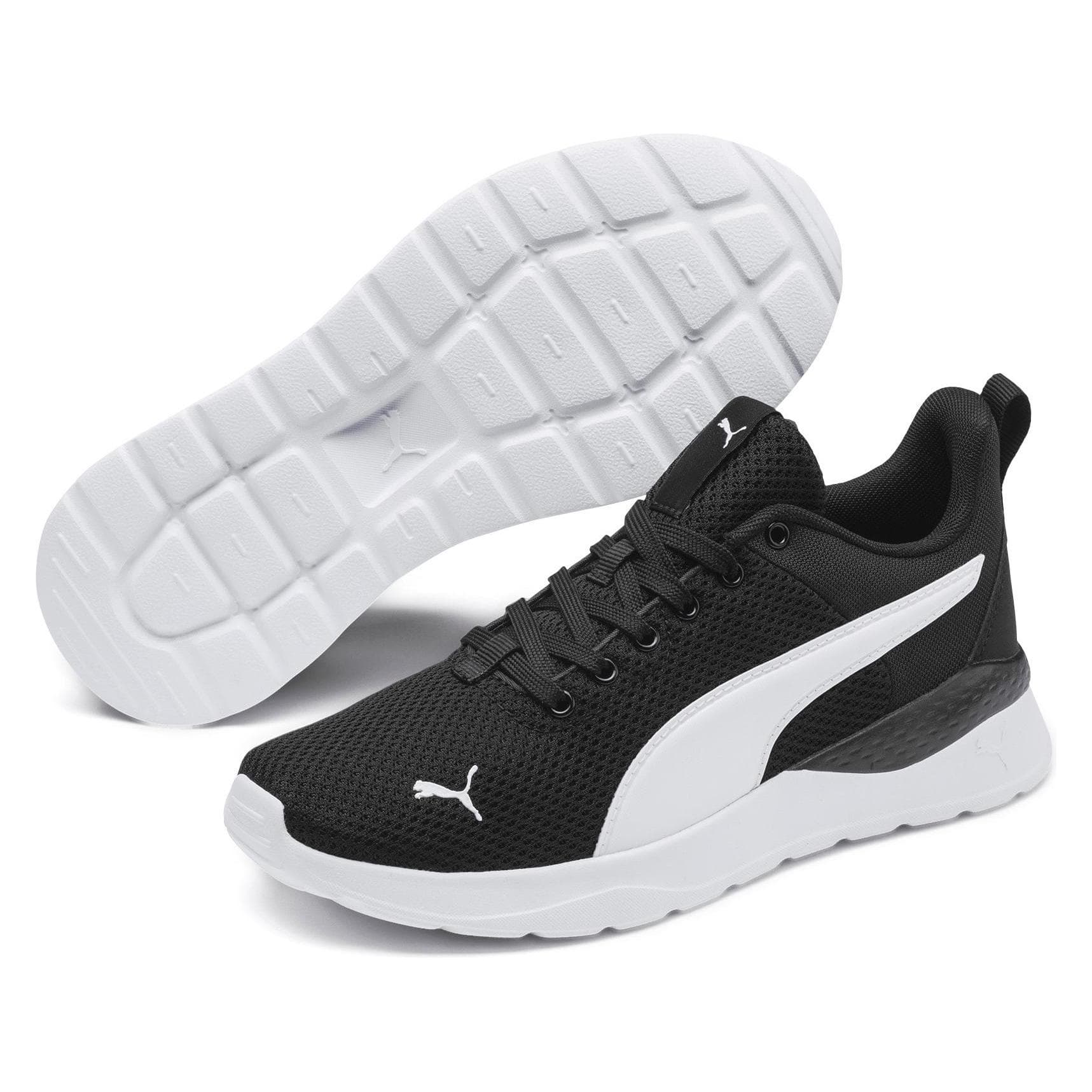 Puma, Unisex, Sneakers, Anzarun Lite Jr-372004, Zwart, (38)