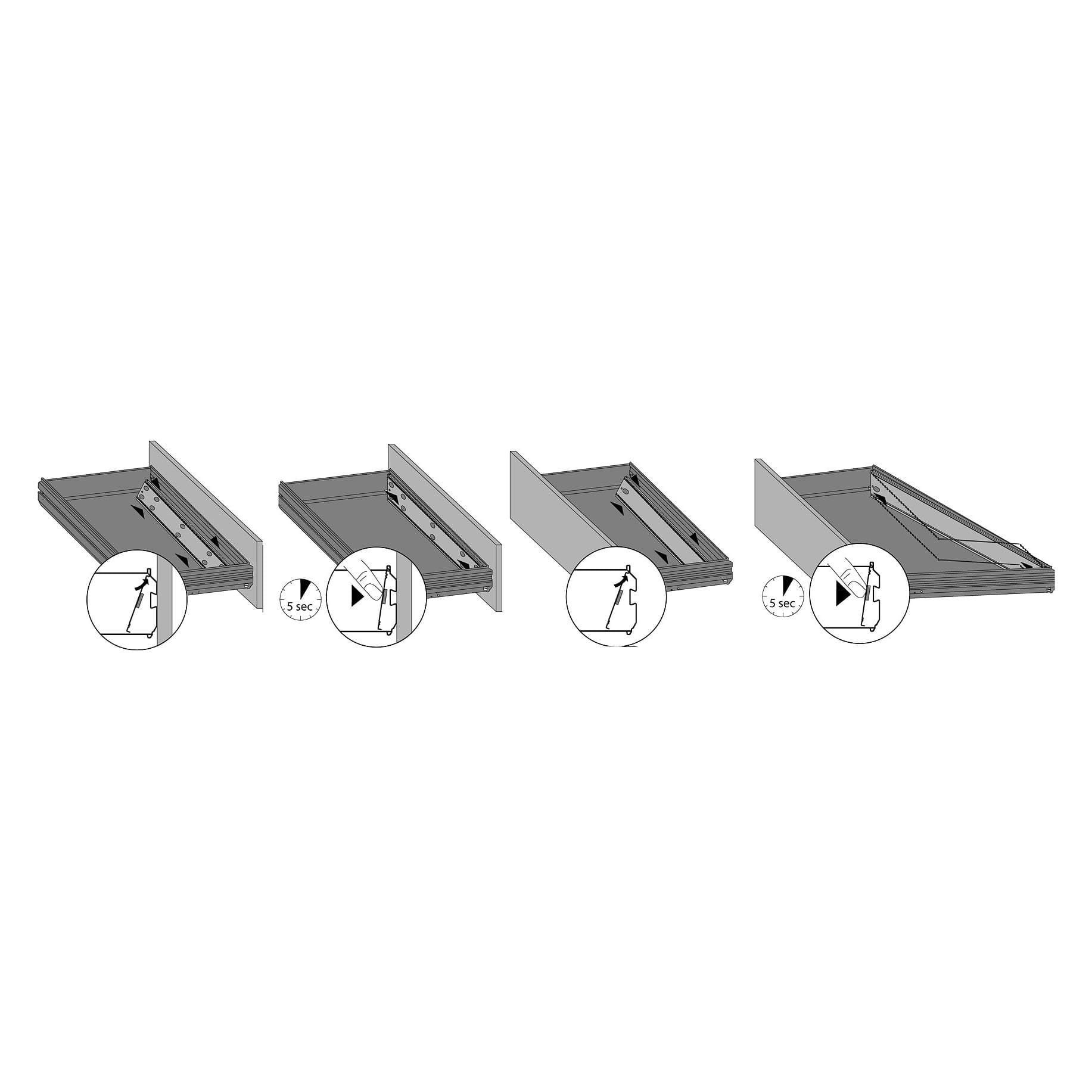 Hettich, Meubilair, Orgaline (1 Pcs.)