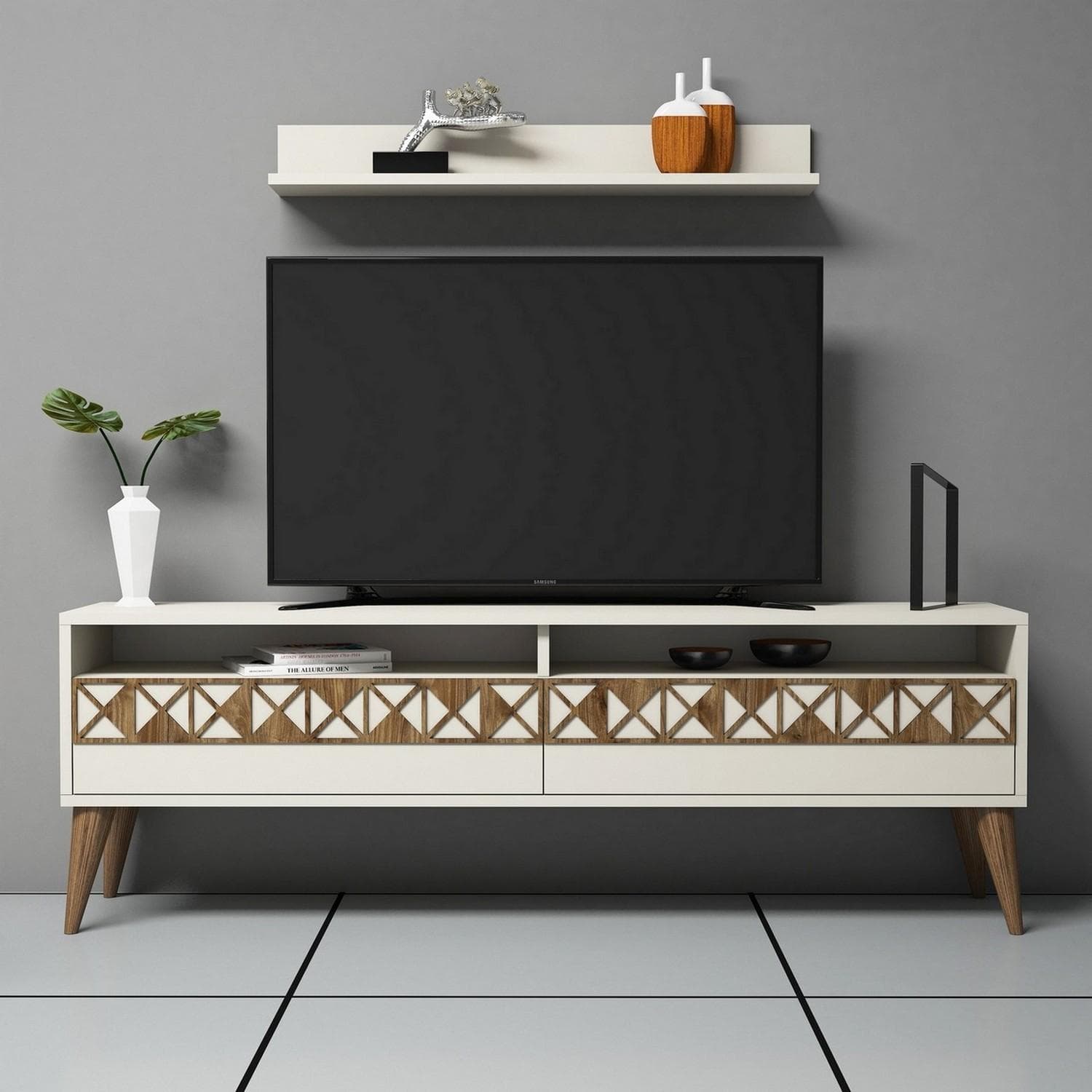 Hanah Home, TV-meubilair, Keon (150 x 30 x 50 cm)