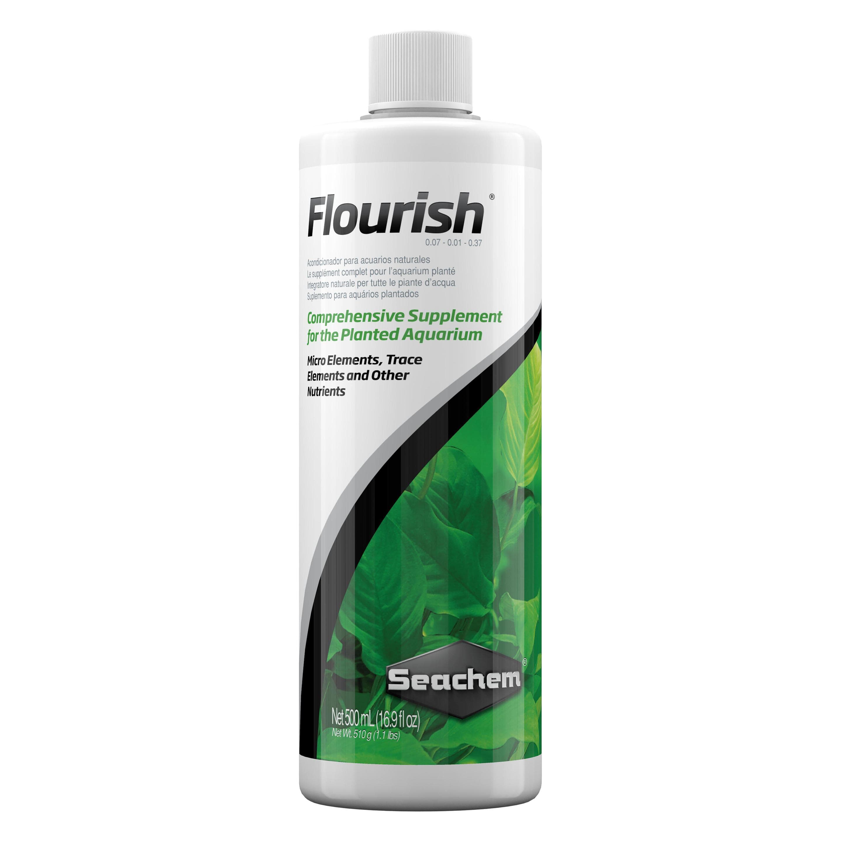 Seachem Flourish 500Ml - (159.3050) (Waterbehandeling aquarium), Verzorging van het aquarium