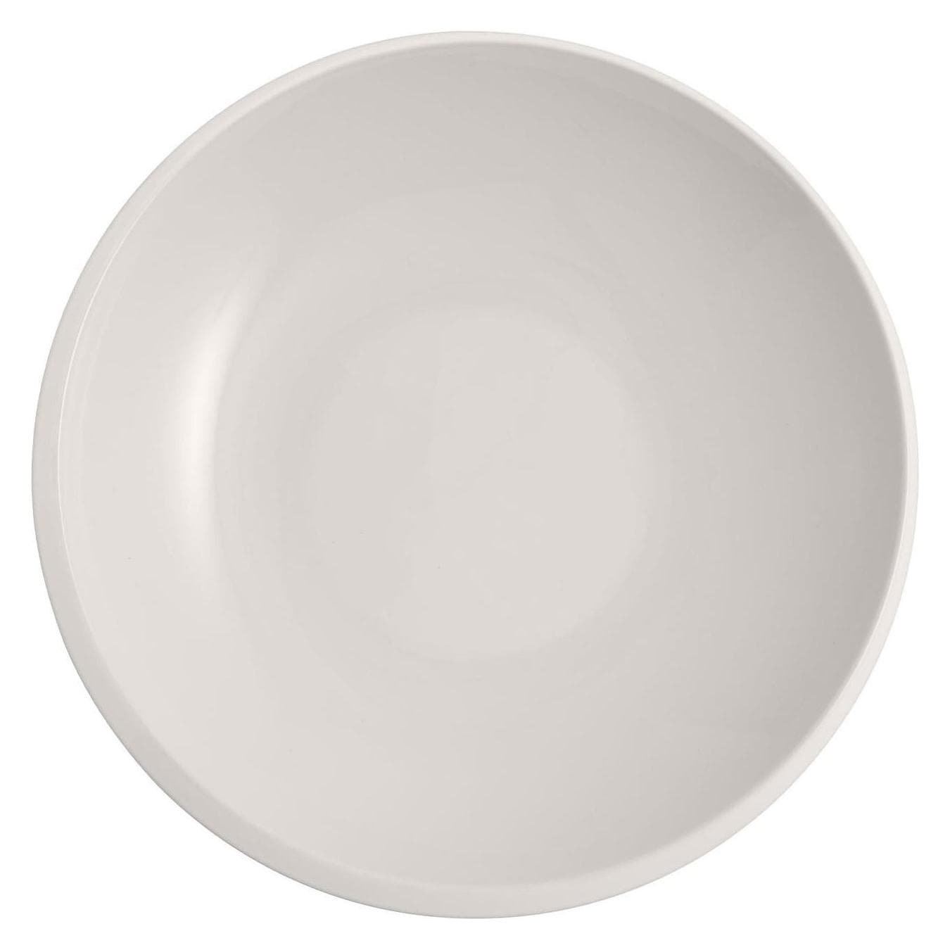 6x Villeroy & Boch Diepe kom NewMoon, Bord, Wit