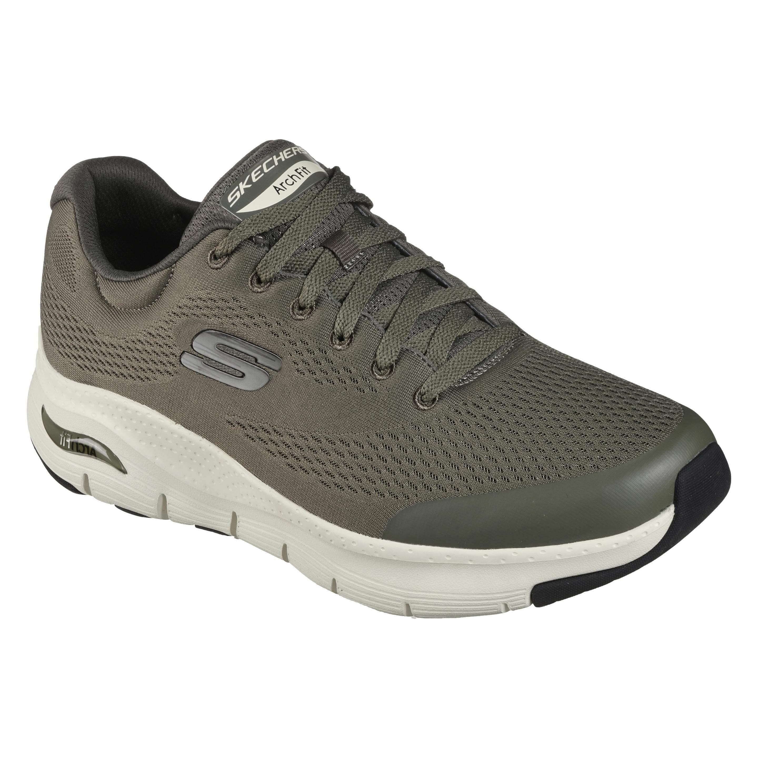 Skechers, Mannen, Sneakers, Gebogen pasvorm - 14934, Groen, (42.5)