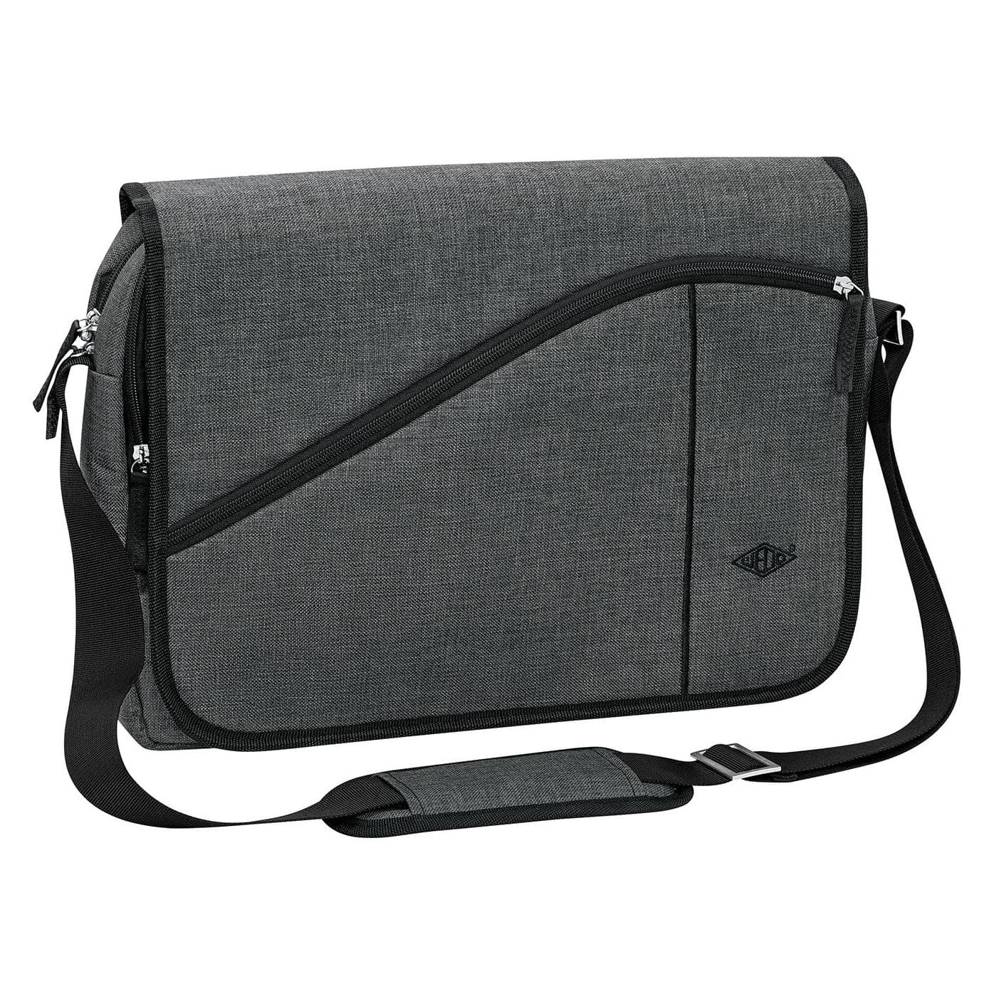 Wedo, Unisex, Handtas, Tas met schouderband College grijs, Grijs